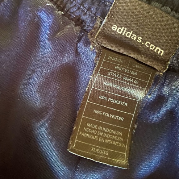 NBA Golden State Warriors x Adidas Shorts Men’s size XL in Navy - Picture 5 of 5